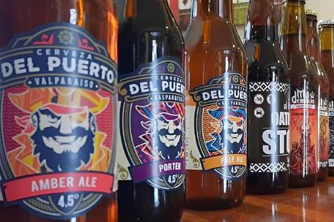 Chile Guided And Escorted Tours: The Beer Route In Valparaiso