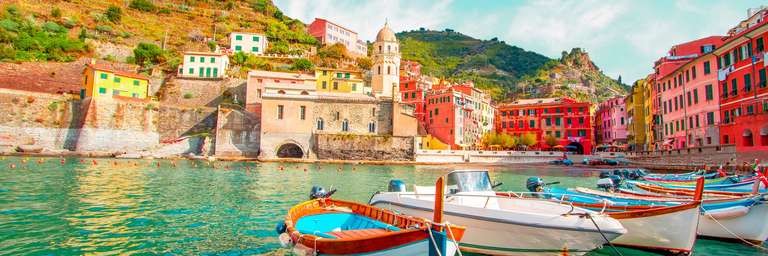 The Cinque Terre and Other Treasures Along the Italian Coast: Secret Hideaways ( port-to-port cruise) trip - alternative tour available