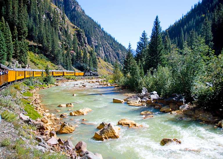 The Colorado Rockies featuring National Parks and Historic Trains trip - alternative tour available