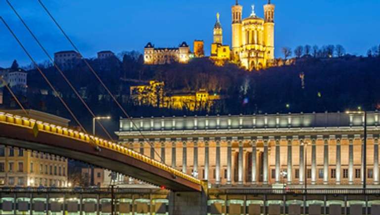 The Festival of Lights in Lyon (port-to-port cruise) trip - alternative tour available