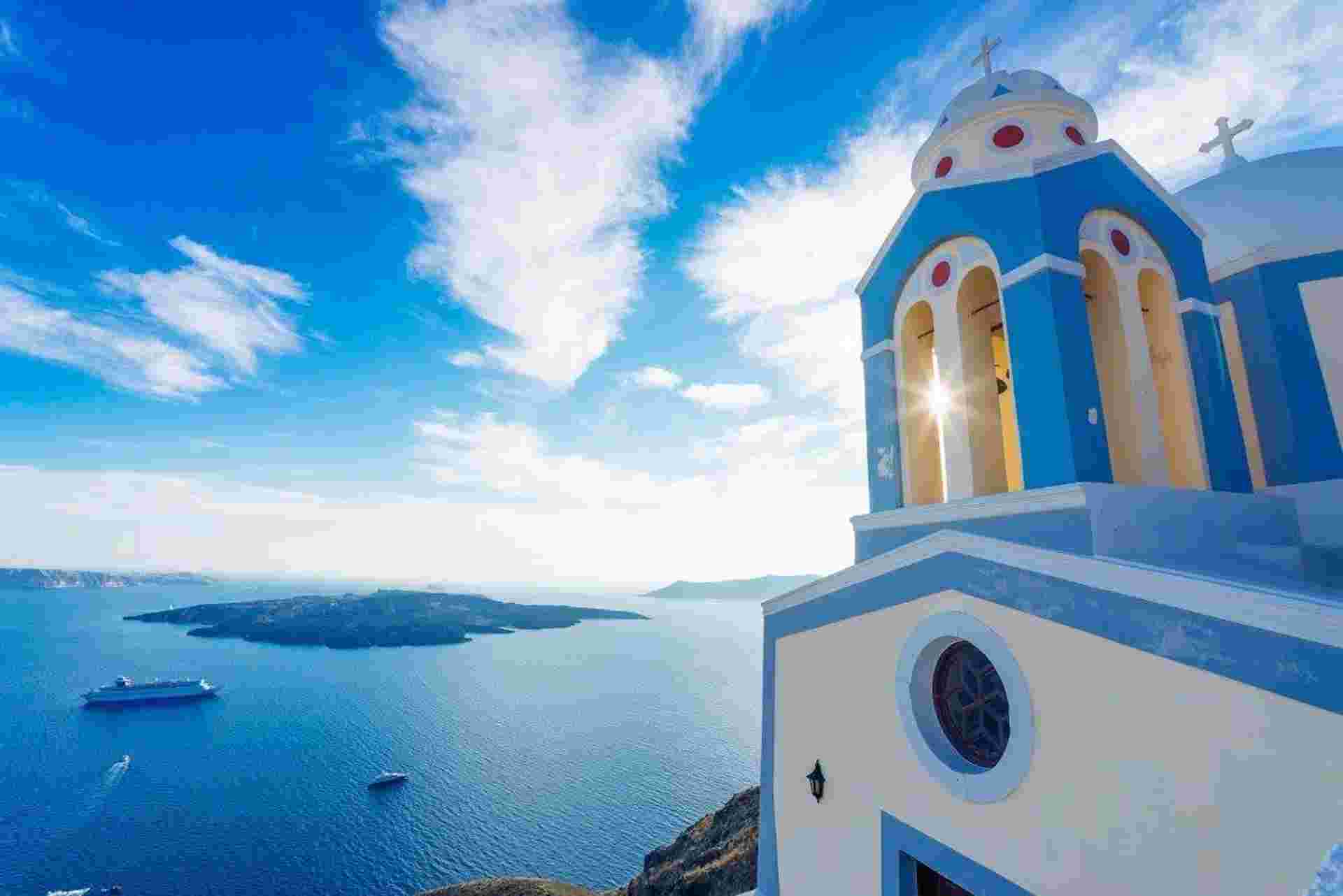 The Greek Gems: Athens, Delphi, Meteora And Santorini, Spanish-speaking Guide