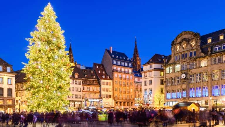 The Most Beautiful Christmas Markets on a Cruise through Alsace - Strasbourg, Colmar, delicious food, and festive lights during the pre-holiday season (port-to-port cruise)