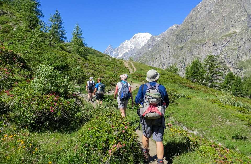 Tour du Mont Blanc Hotel Trek - Exodus Adventure Travels - France