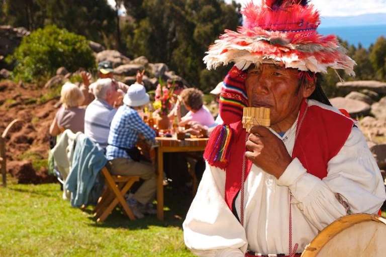 Uros and Taquile Islands Full Day Tour with speedboat - City Hotels - 1 day