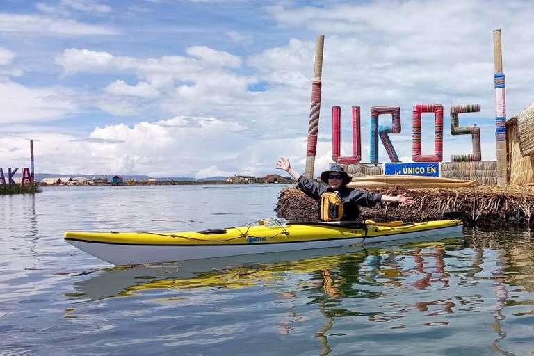 Uros Floating Island Kayak Experience at Lake Titicaca trip - alternative tour available