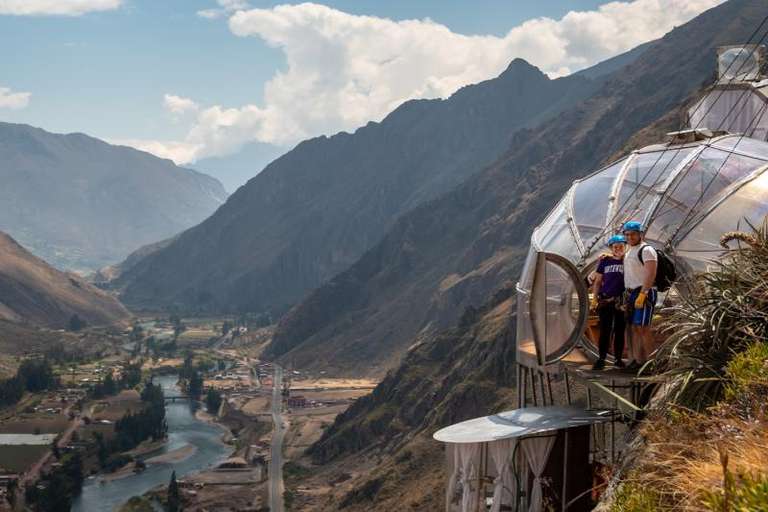 Via Ferrata & Zipline with lunch at Skylodge from Cusco trip - alternative tour available