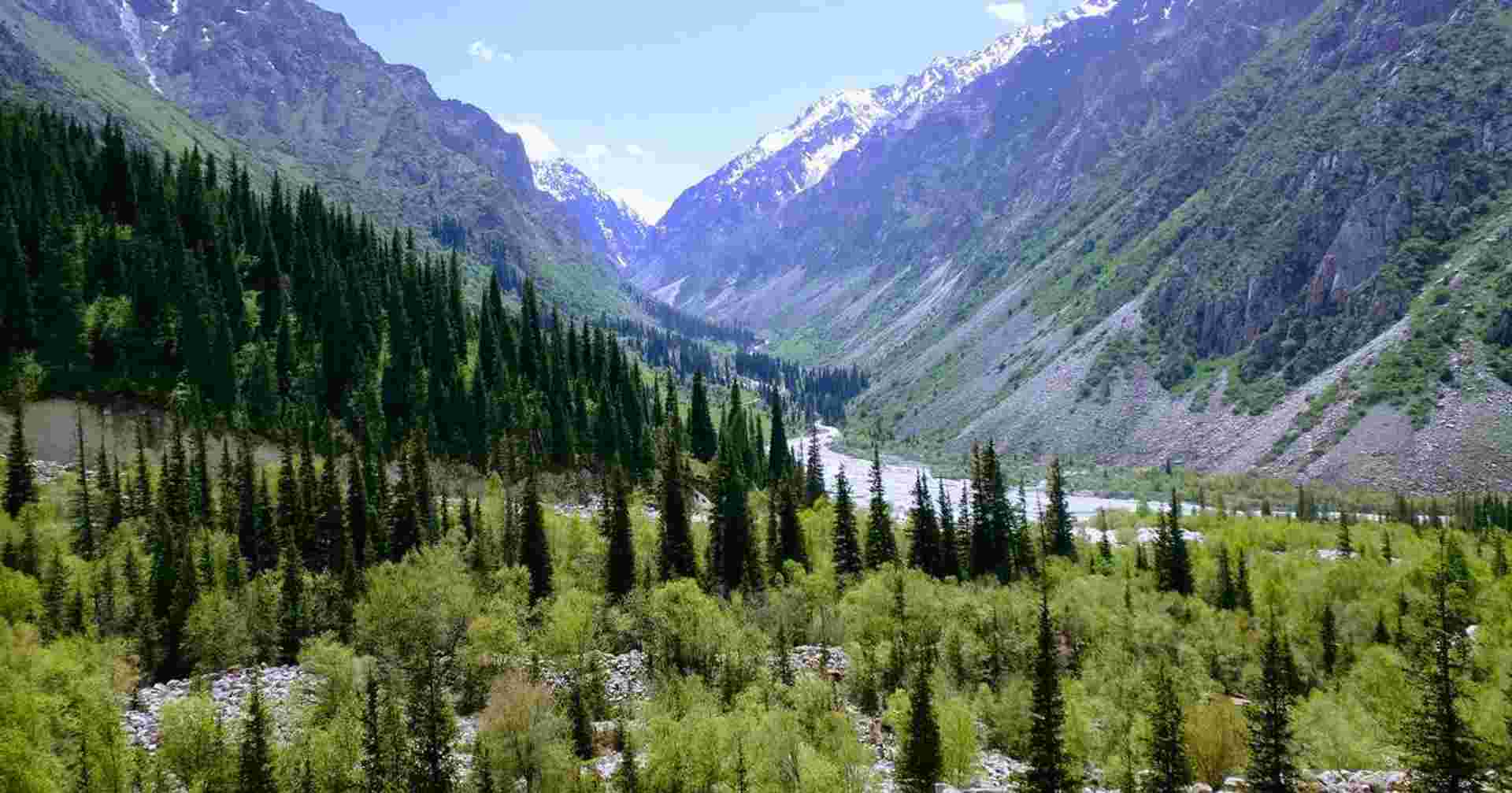 Walking in Kyrgyzstan