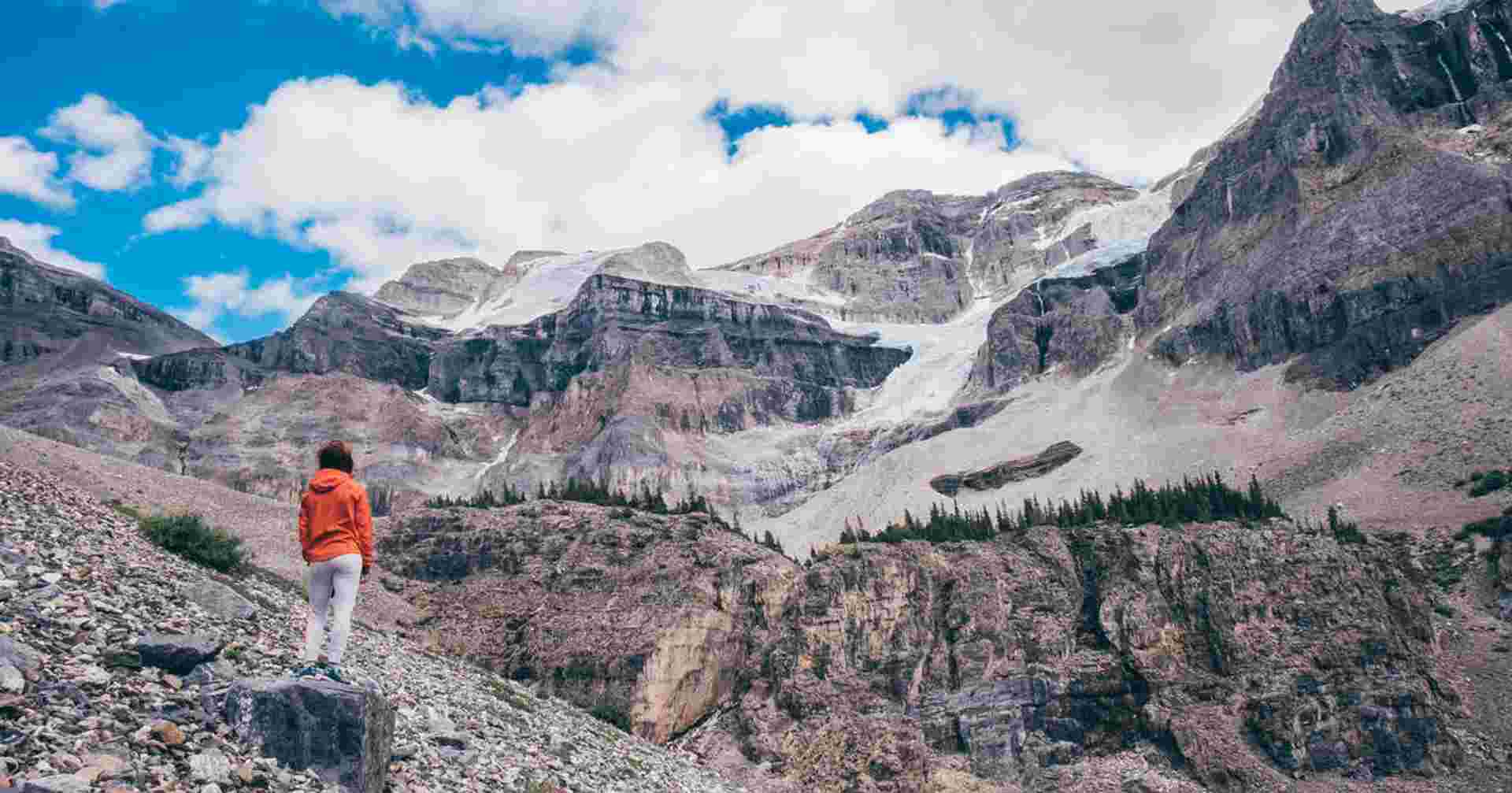 Walking in the Canadian Rockies