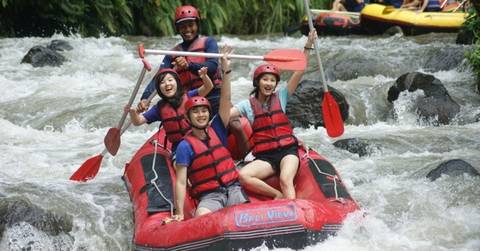 White Water Rafting At Telaga Waja River - 8 Hours