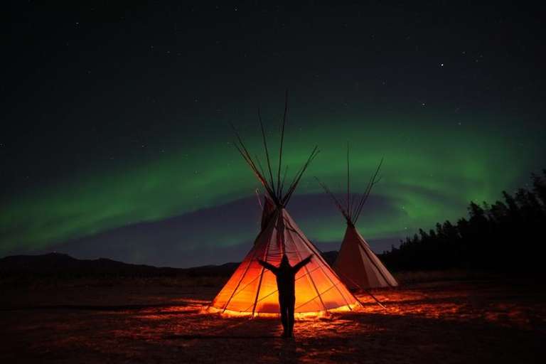 Yukon Aurora Adventure incl. Air from Vancouver trip - alternative tour available