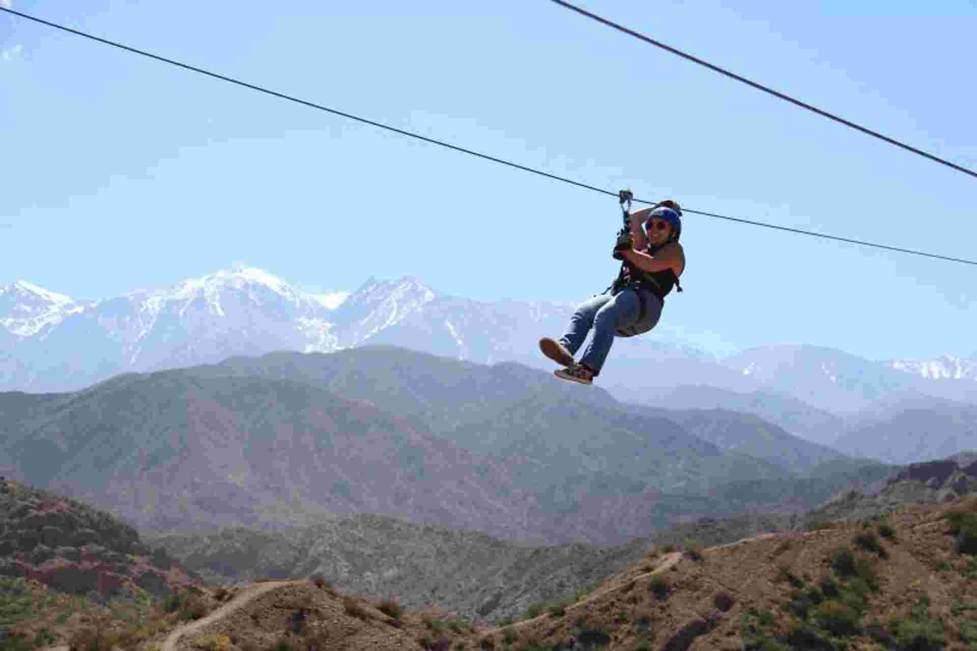 Zip-Line Adrenaline in Mendoza