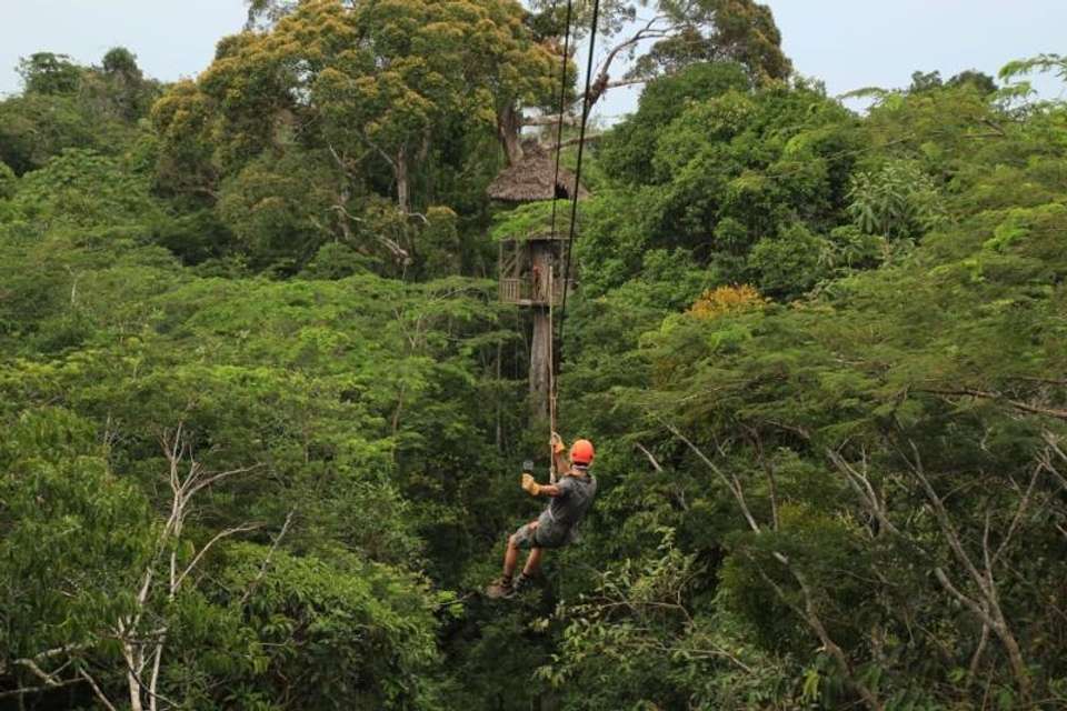Zip Line, Hanging Bridge and Animal Rescue Center - Tangol Tours - Peru - Image 1