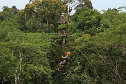 Zip Line, Hanging Bridge And Animal Rescue Center - 1 Day
