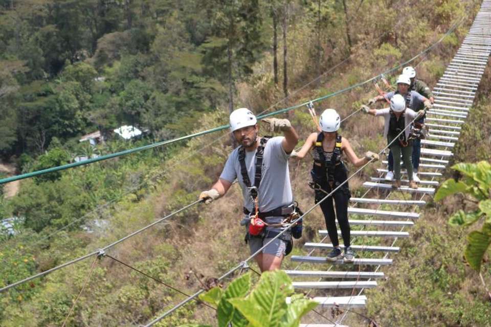 Zipline at Santa Teresa Machu Picchu - Tangol Tours - Peru - Image 5