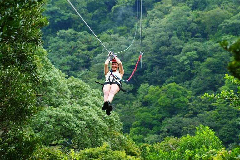 Zipline Tour In Braulio Carrillo National Park From San José trip - alternative tour available