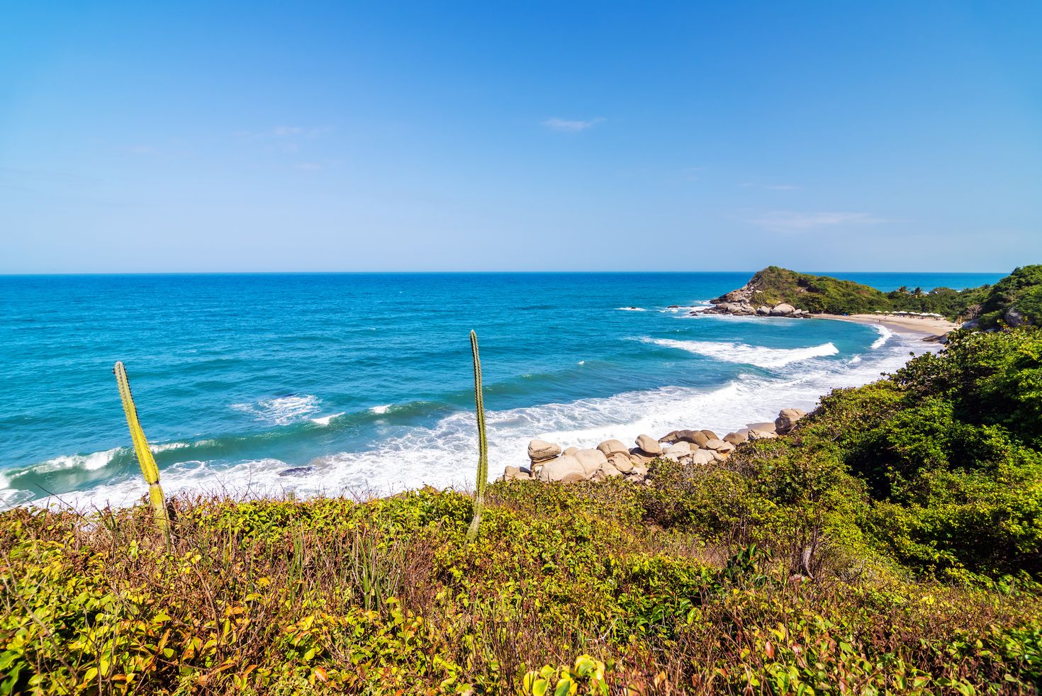 Canaveral Beach in Tayrona