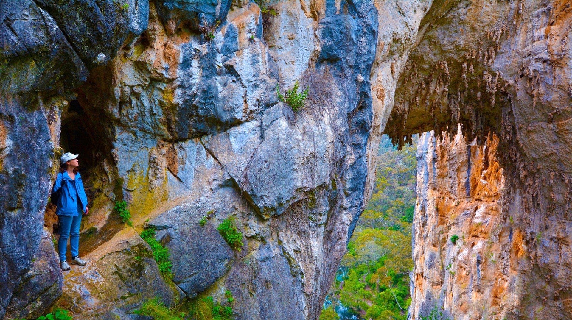 Carlotta Arch Jenolan Caves in Blue Mountains There are several day trips from Sydney that uncovers many attractions in Sydney.