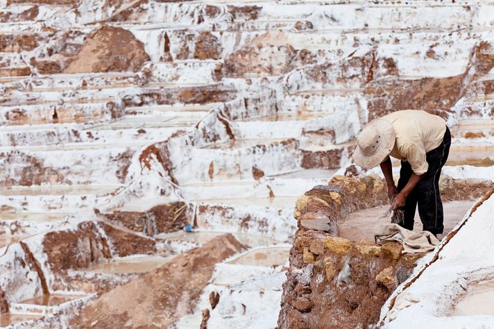 Day hike to the salt pans is one of the best hiking trail in Peru