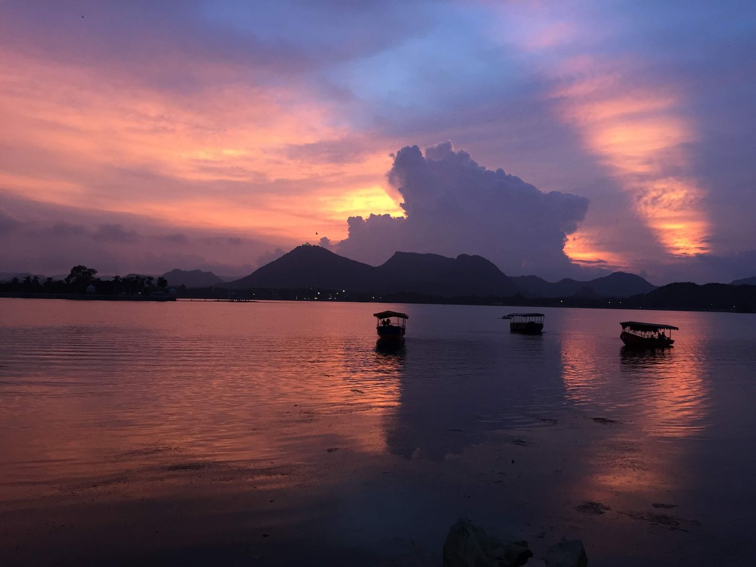 Fateh Sagar Lake in Udaipur