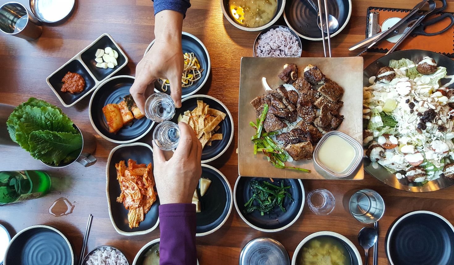 Seoul street food experience would be incomplete without eating Korean bbq