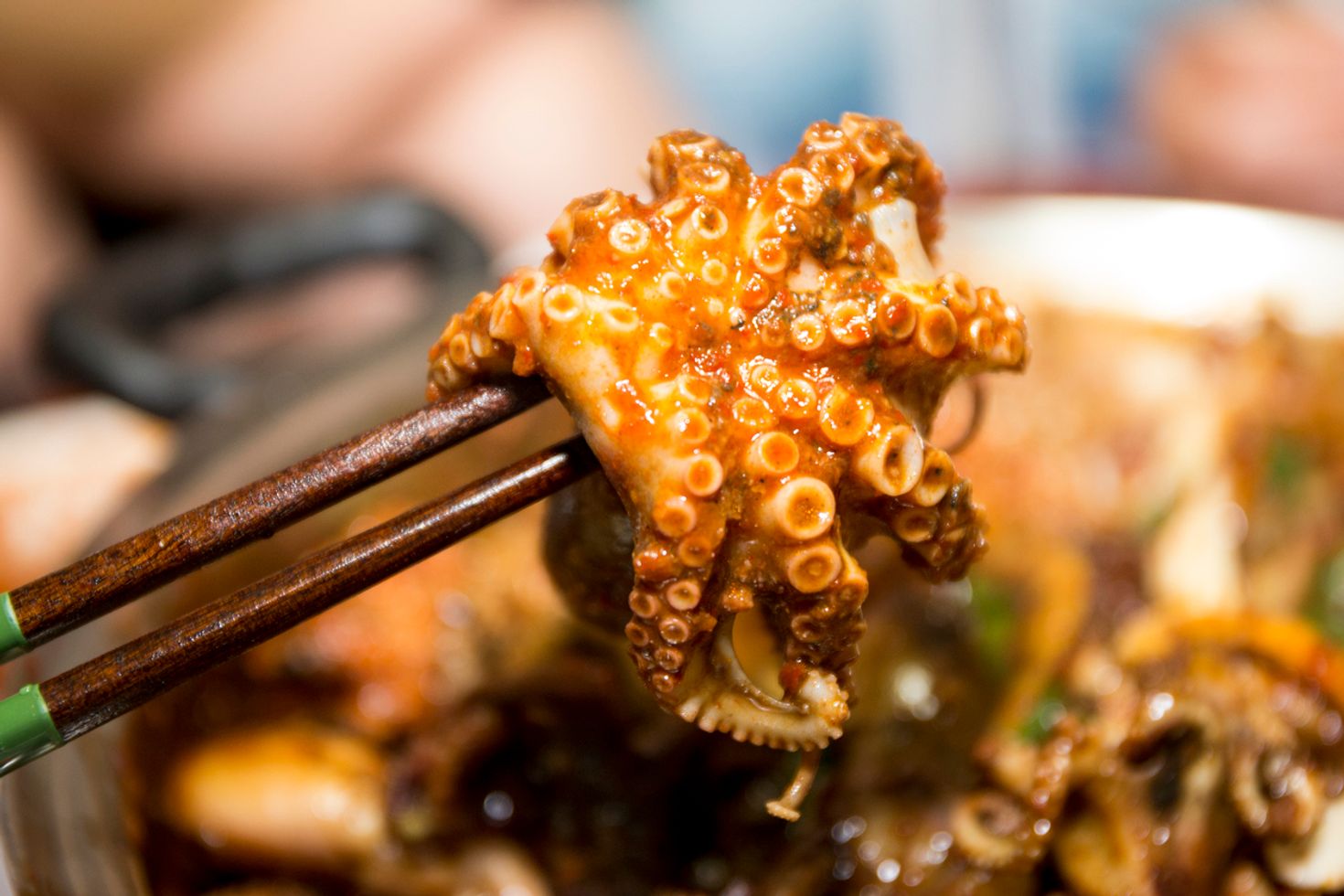 Jjukkumi is a wonderful street food in Seoul to eat