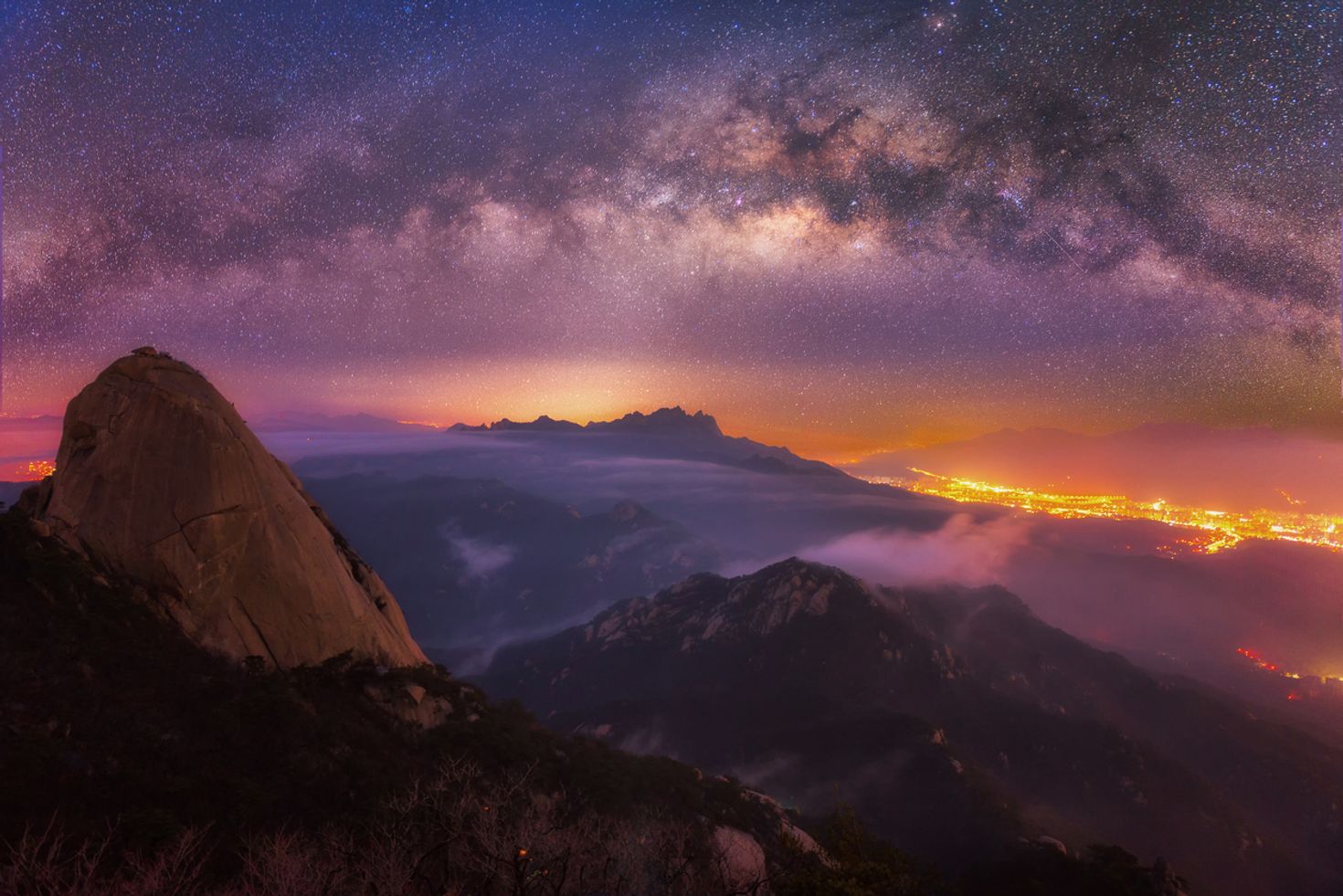 Visiting Bukhansan National Park can be a good day trip from Seoul