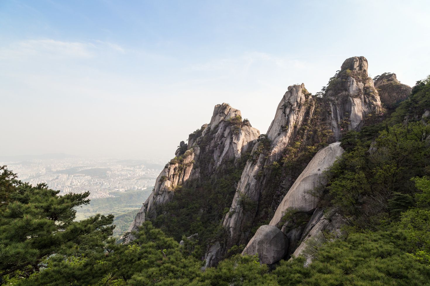 Bukhansan National Park is can be a great day trip from Seoul