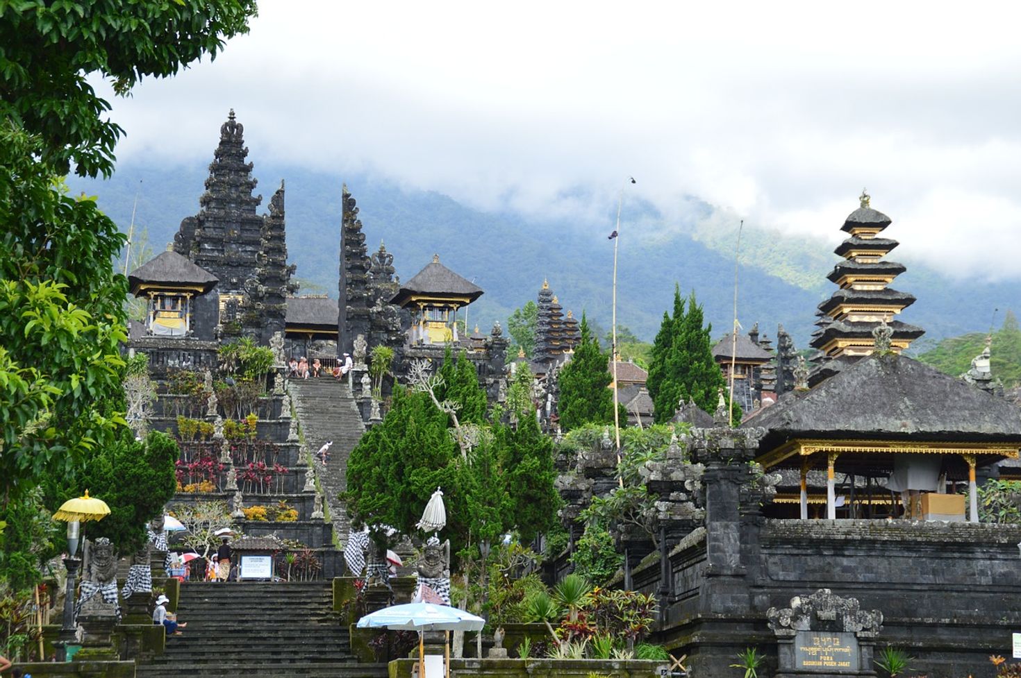 One of the best place to visit in Bali, the Besakih temple is worth a visit