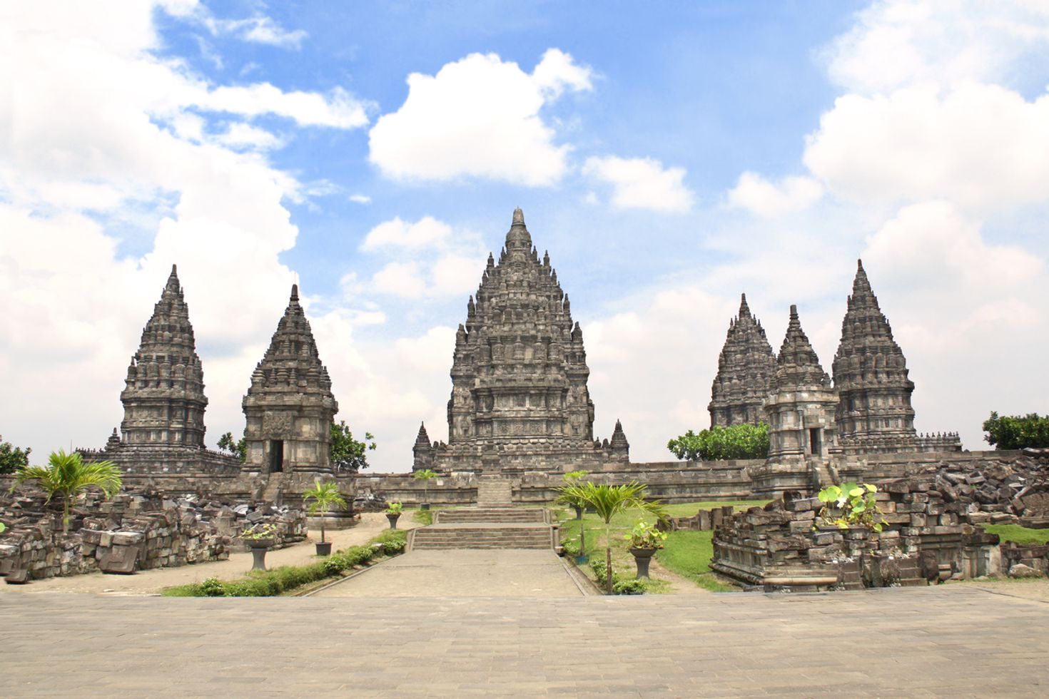Prambanan is the largest Hindu Indonesian temple