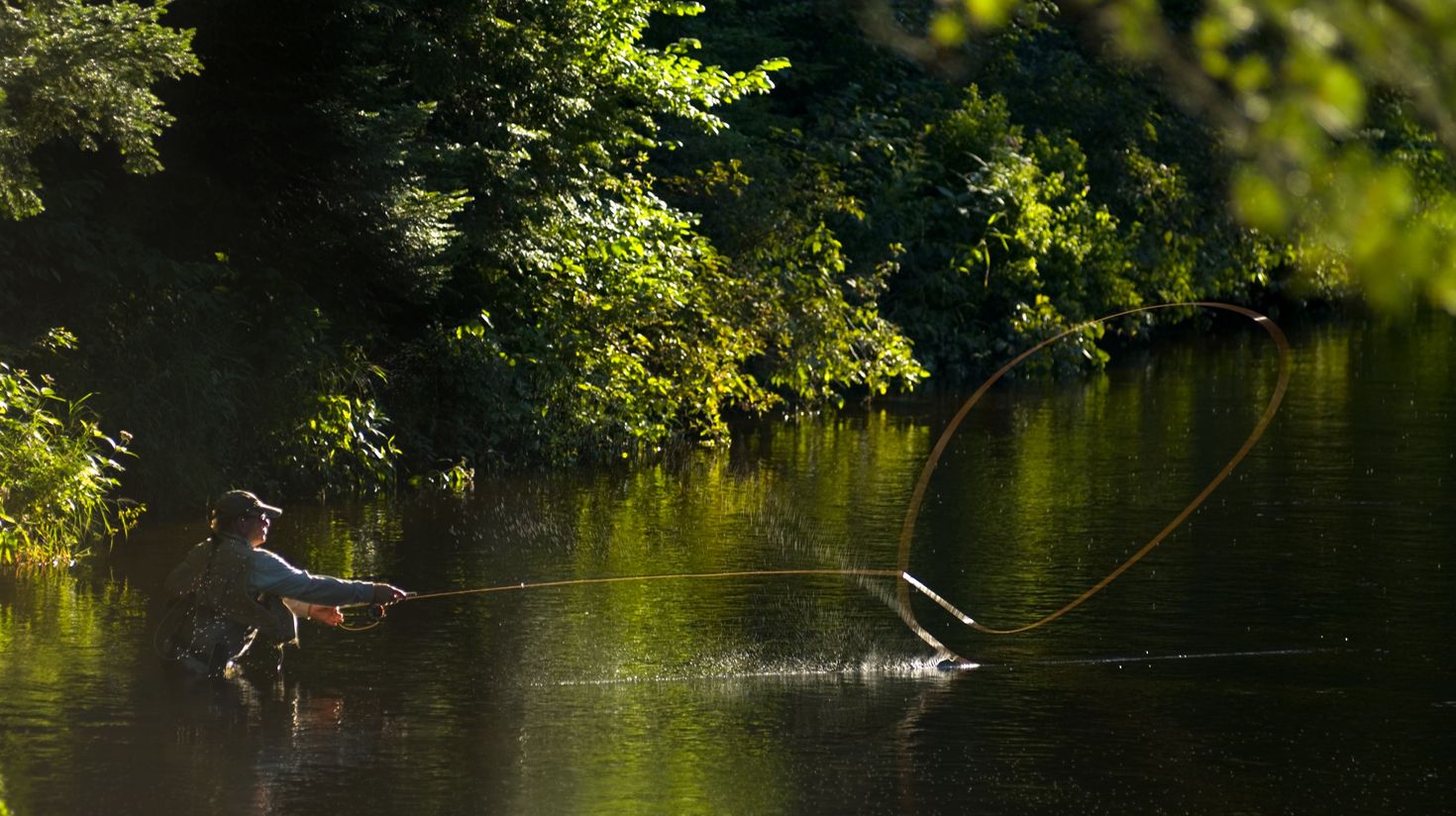 Fly Fishing on the Baker River in Aysen Region