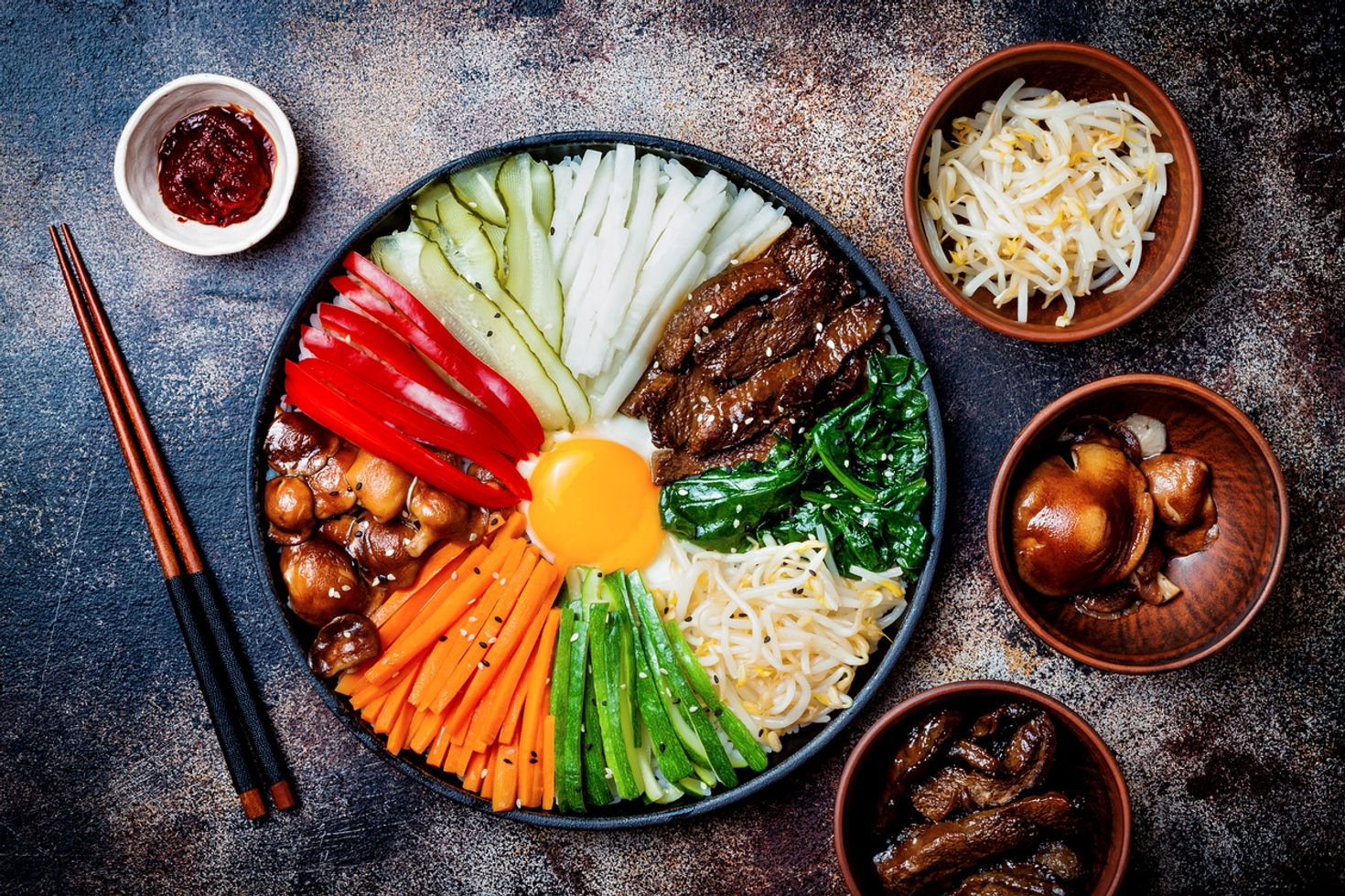 Eating bibimbap is a must thing to do in South Korea