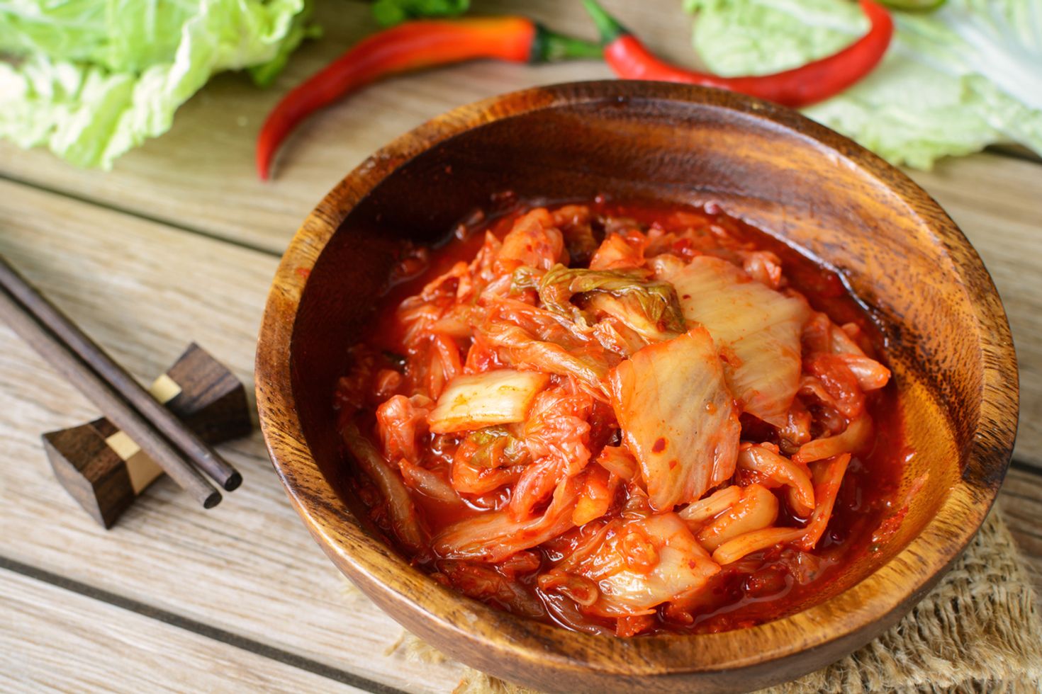 Eating kimchi is another fun thing to do in South Korea