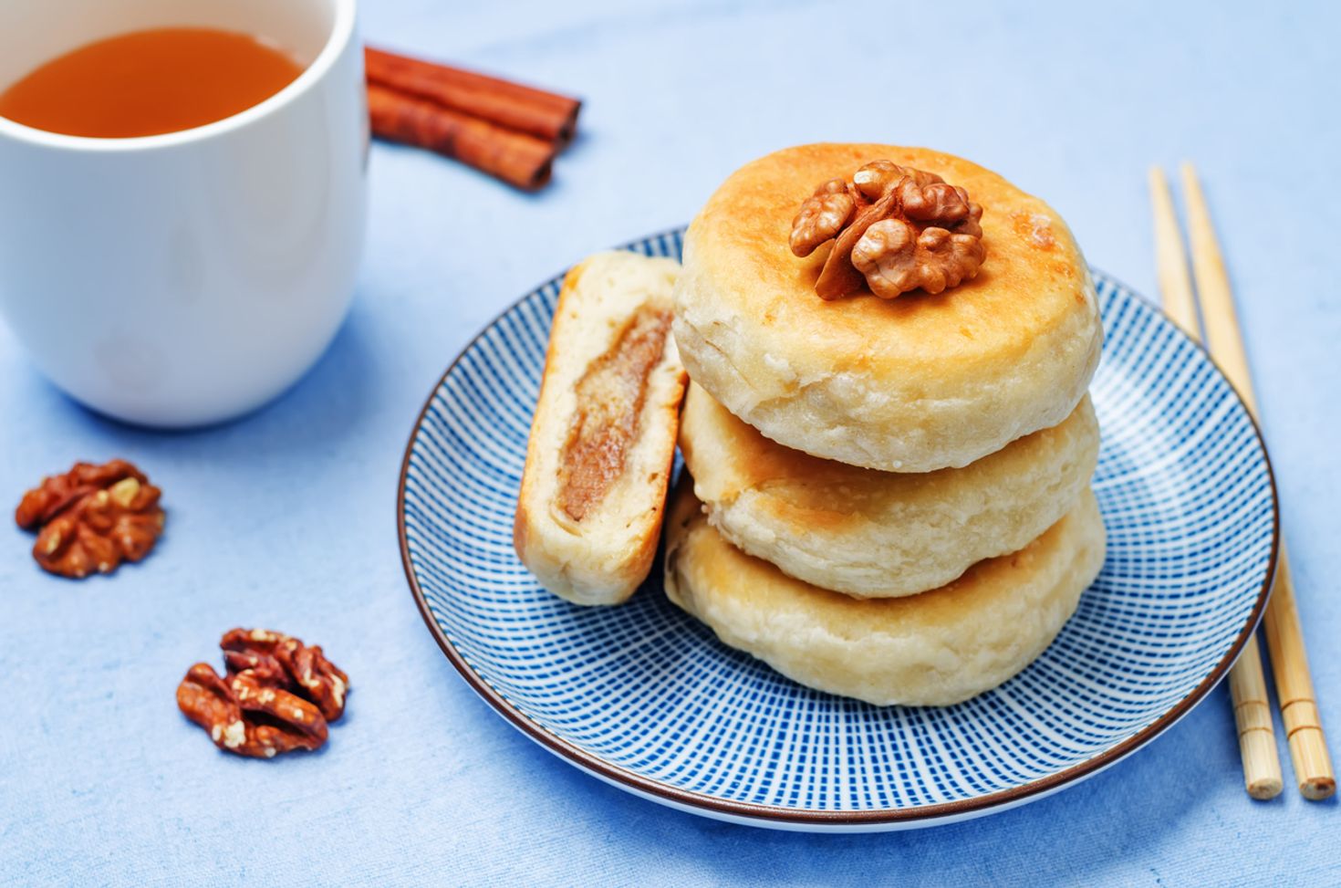Hotteok is a traditional Korean food