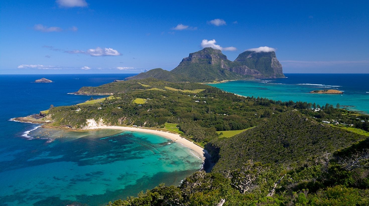 View of Lord Howe Island