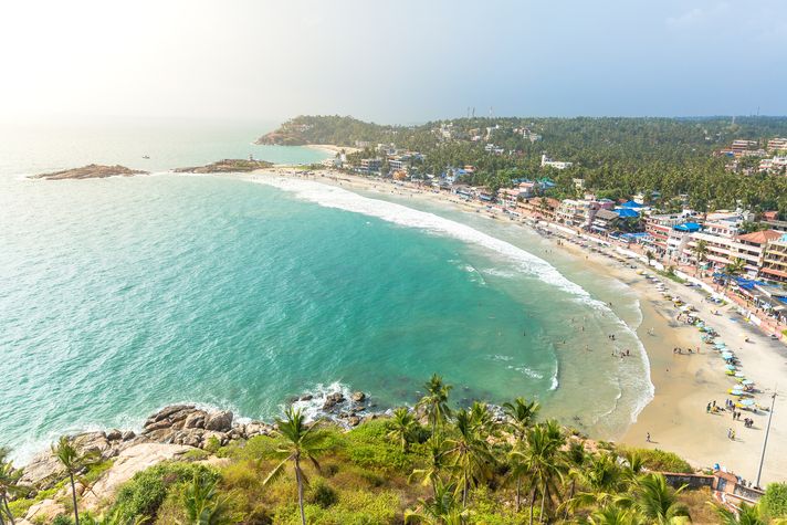 Visit Kovalam when in Kerala