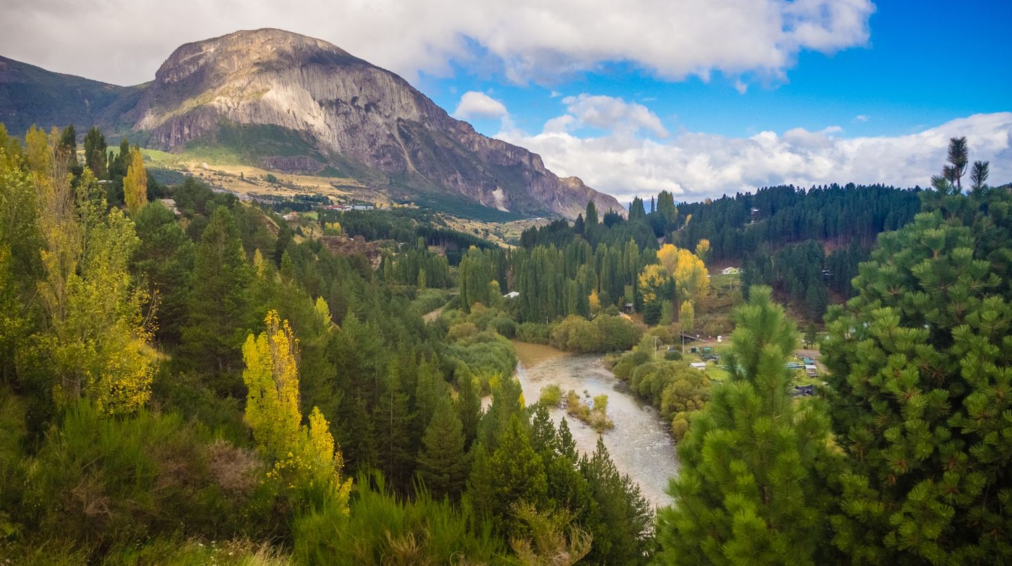 Landscape near Coyhaique, Patagonia.