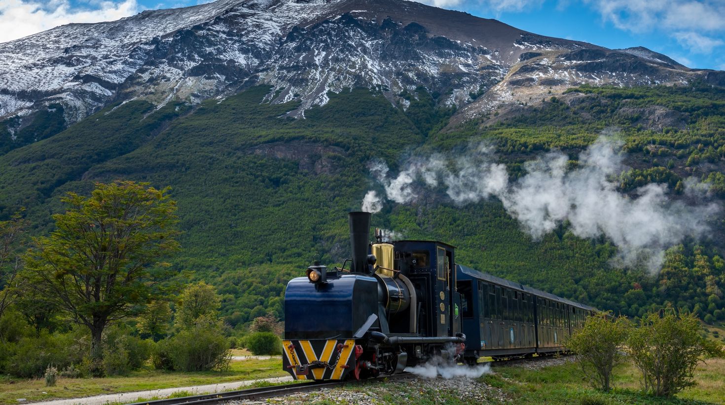 Emblematic train of the End of the World.