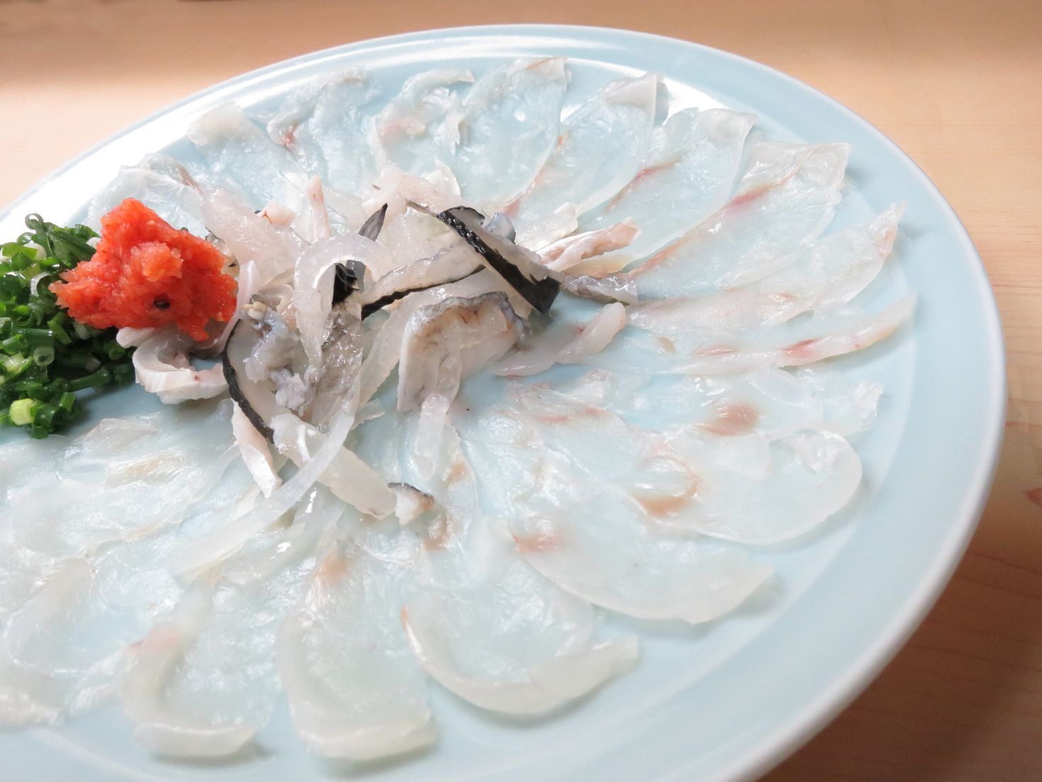 Fugu is a strange food