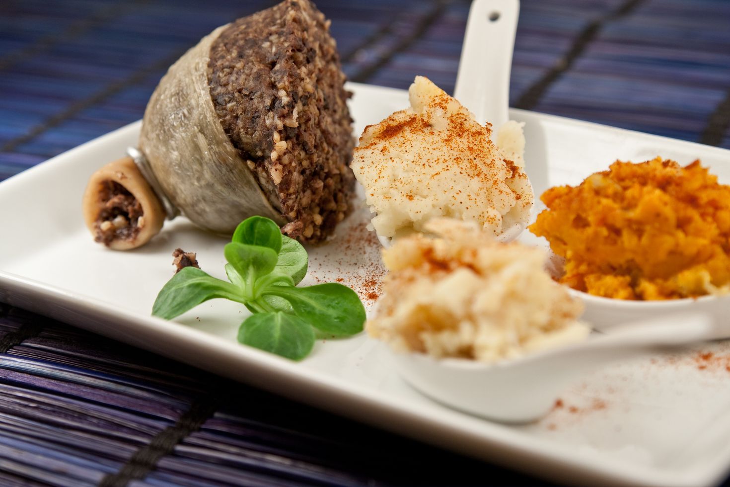 Haggis is a weird food