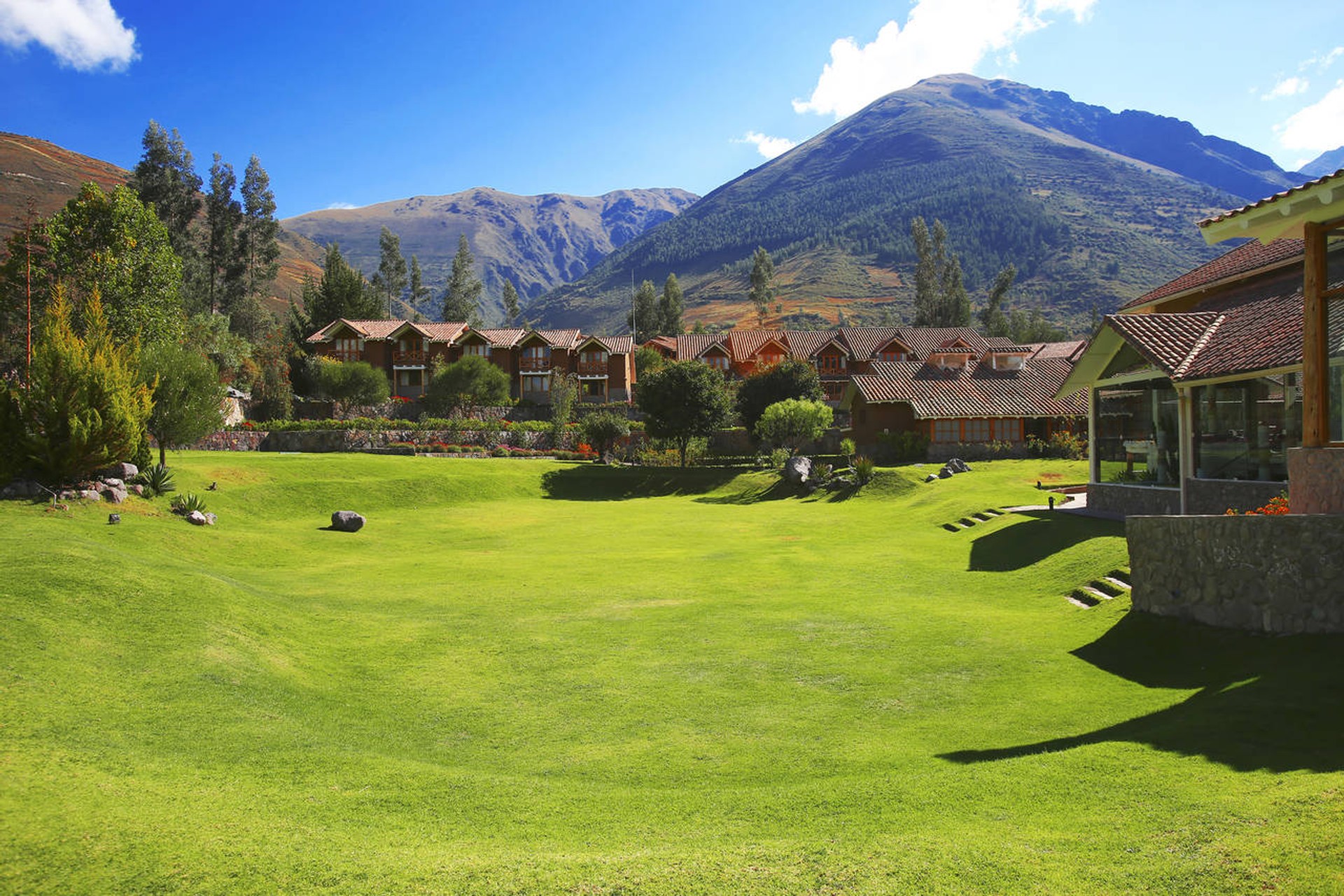 A sunny afternoon at one of many Casa Andina hotel in Peru Casa Andina is one of the best hotels in Peru