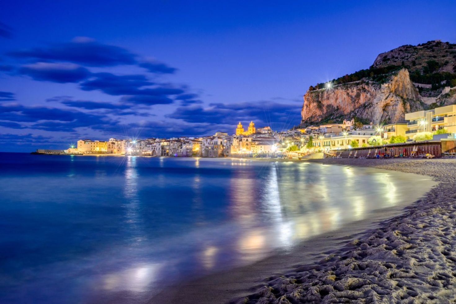 Best beaches in Sicily, one that tops the charts is Cefalu