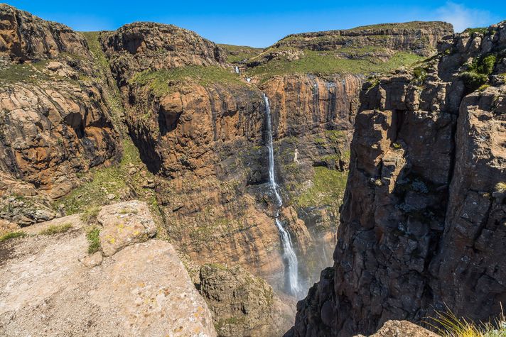 Chain Ladders Hike in Drakensberg