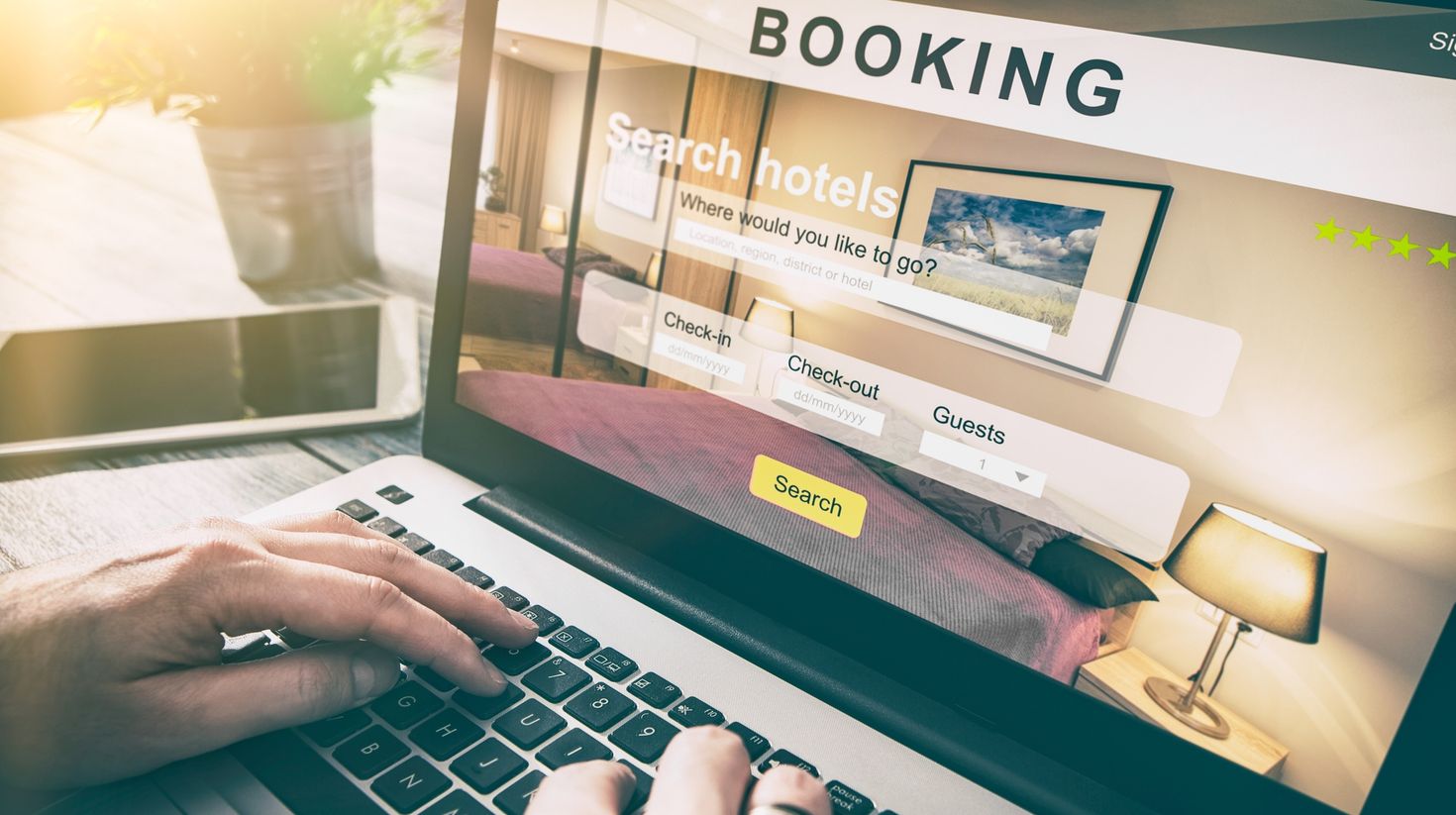 Don't wait until the last moment to book your hotel
