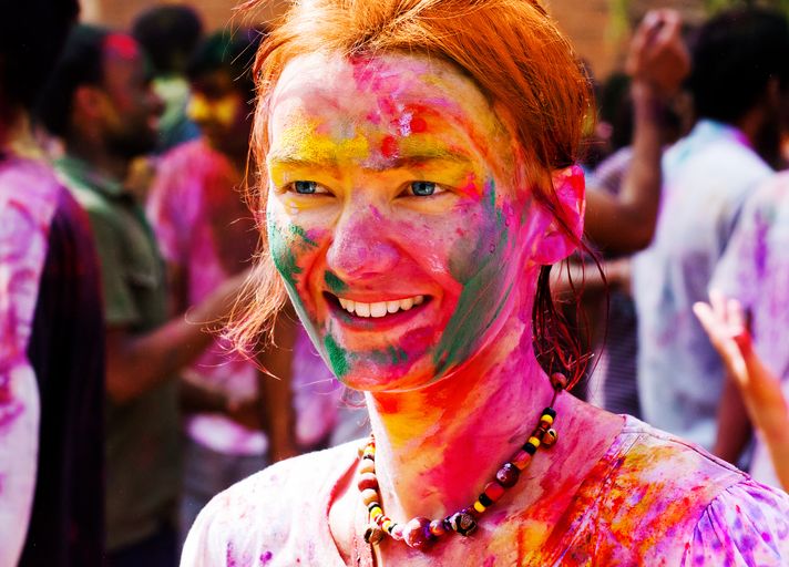 Holi is a festival of colors and love