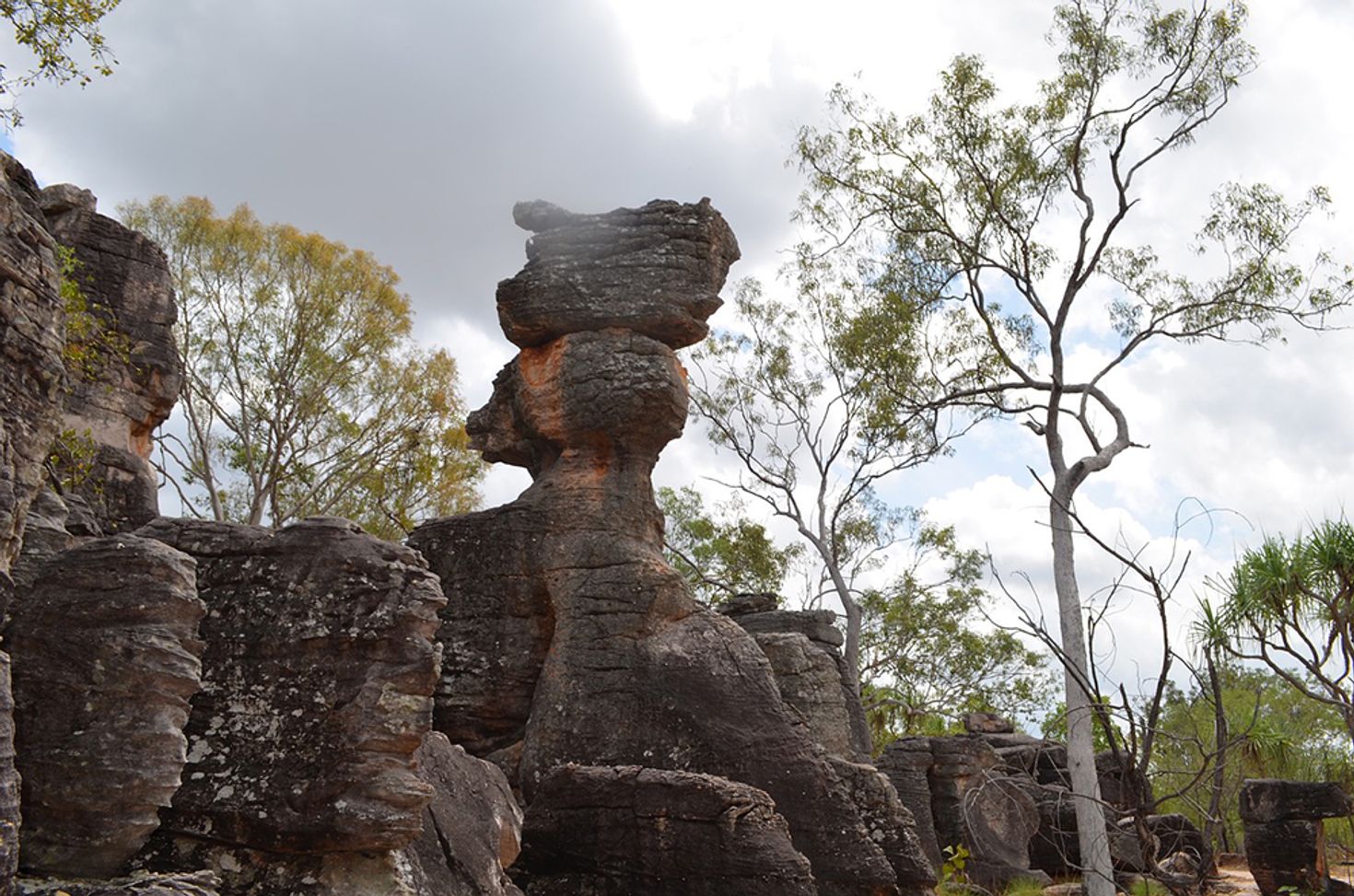 The Lost City is a huge gathering of natural rock formations