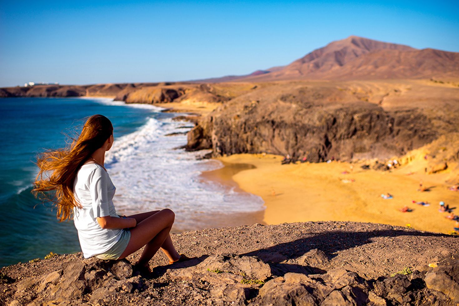 Lanzarote island in the canaries