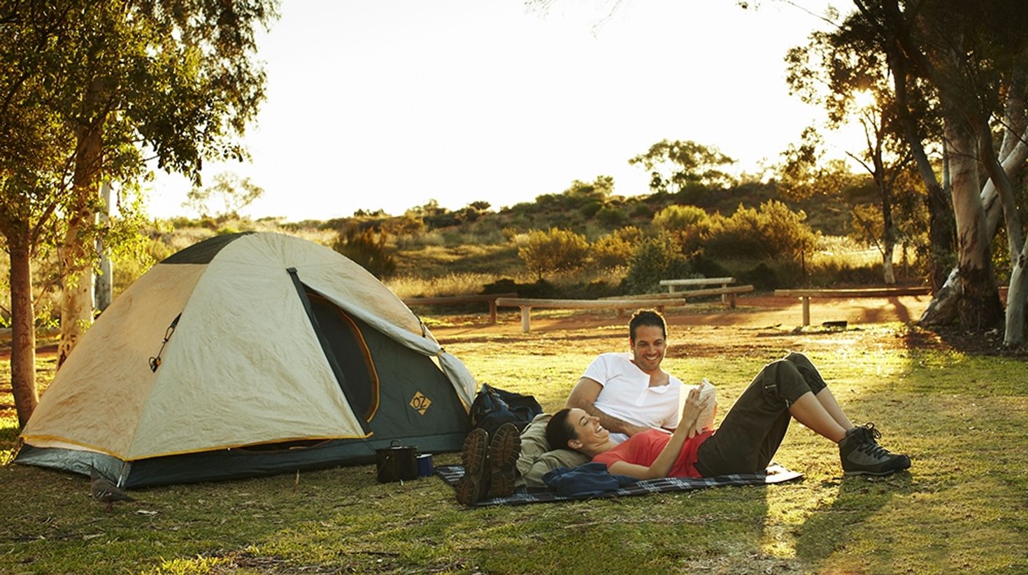 Camping in Uluru Kata-Tjuta National Park is available in different budgets