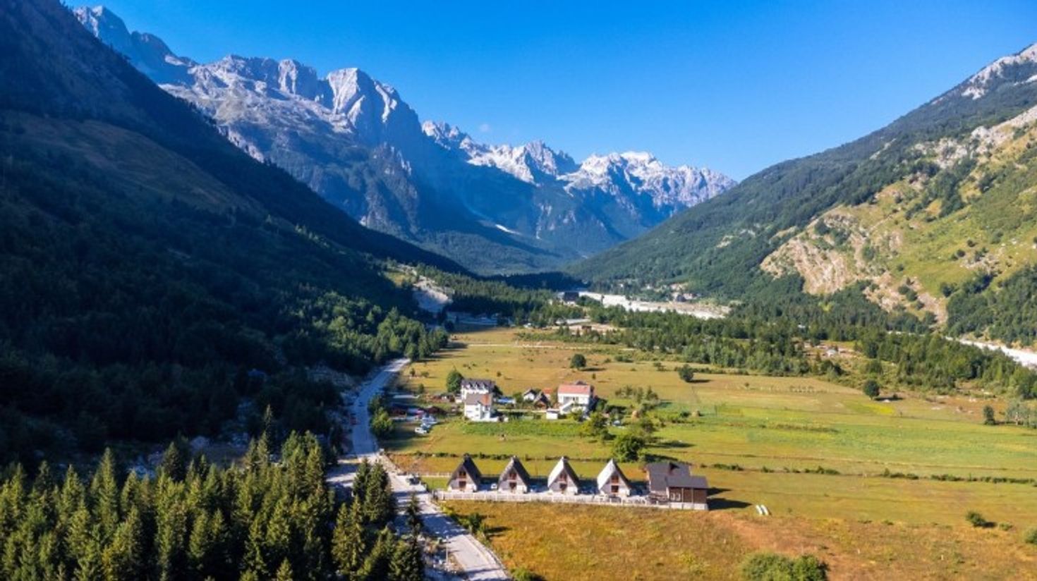 Explore Valbona Village in the laps of Albanian mountains