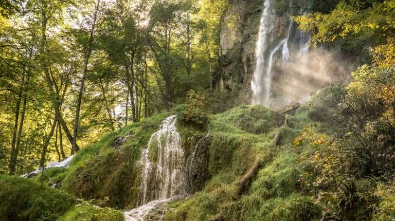 Albsteig hiking trail in Germany is a scenic hiking route
