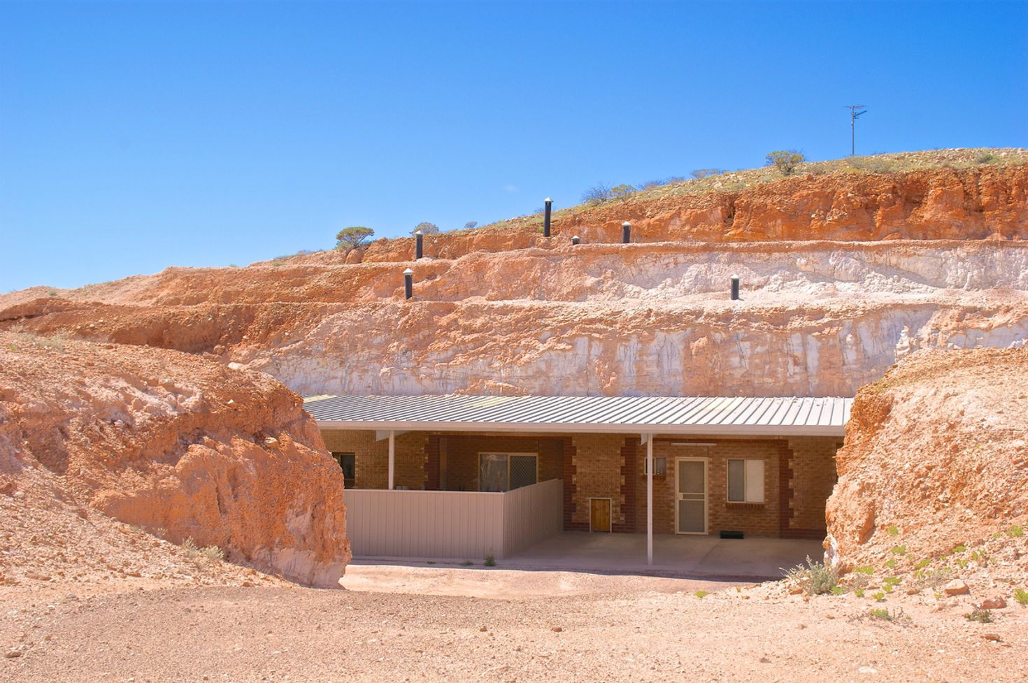 On the way from Alice Springs to Uluru, take a detour to Coober Pedy.